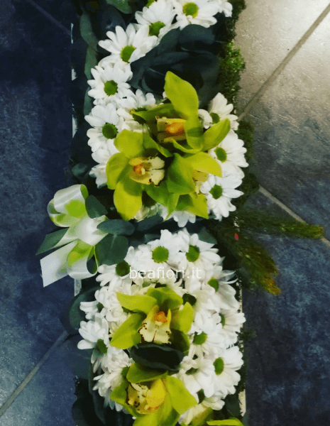 Torta floreale numerica