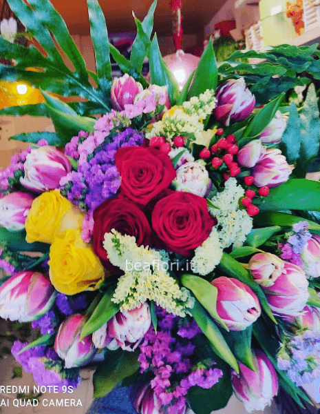 Bouquet di fiori assortiti