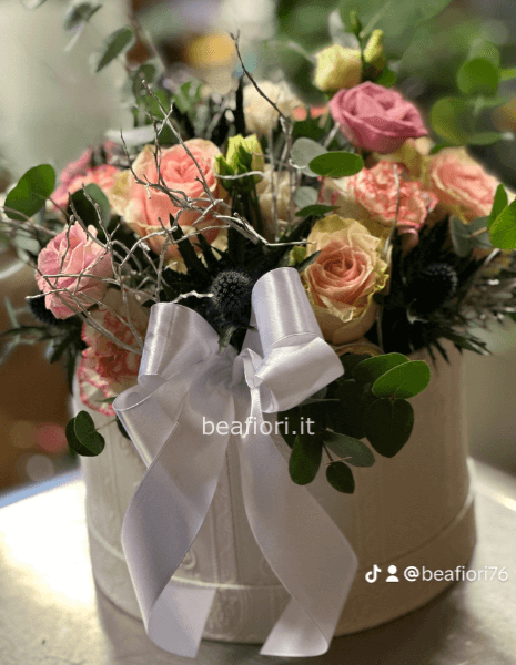 Torta floreale in box!