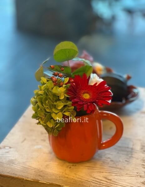 Tazza fiorita